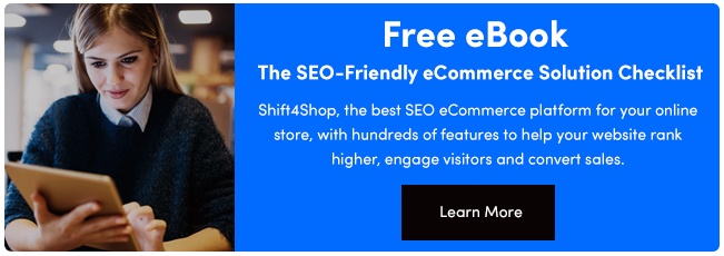 Get the "SEO-Friendly eCommerce Solution Checklist"
