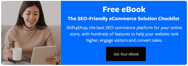 Get the "SEO-Friendly eCommerce Solution Checklist"