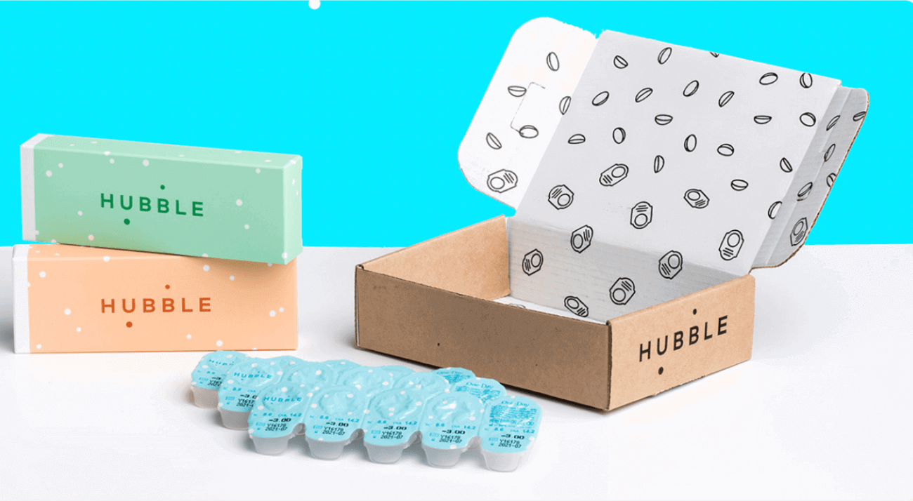 Hubble Contacts Subscription Box